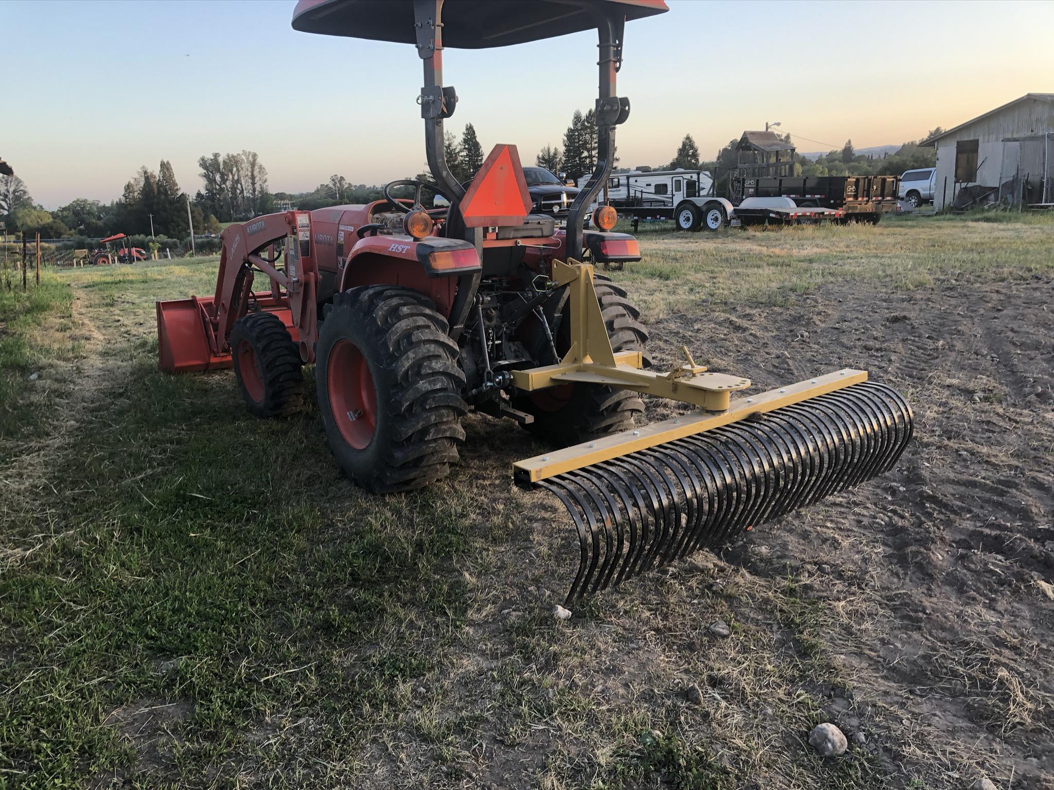 Tractor Rake